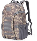 Outdoor Sports Pack Hiking Bag Tactical Rucksack Camo Knapsack Combat Camouflage Tactical Molle 30L Backpack - ACU