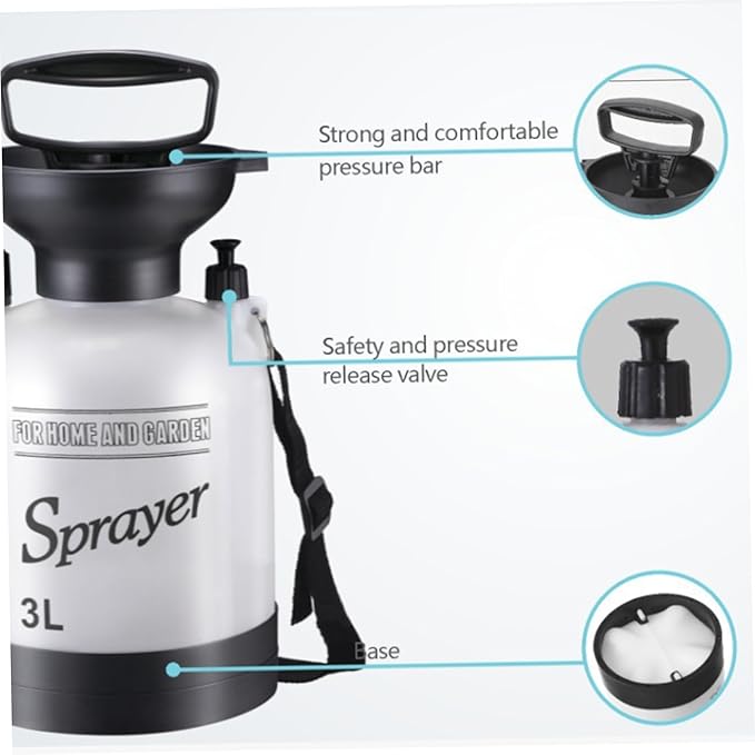 Portable Shower Portable Camping Shower 5L with 10 Modes Sprayer Head and 9.84ft Hose for Garden Picnic Hiking Beach Car Cleaning
