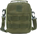Outdoor Sports Airsoft Gear Molle Assault Combat Hiking Bag Accessory Camouflage Kit Pack Tactical Medical Pouch - Green