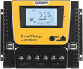 40A Charge Controller  12V/24V/36V/48V Auto Max PV 100V .Positive Grounding 40amp Solar Charge ControllerLCD Display Work for Lead-Acid Sealed/Gel(AGM)/Flooded and Lithium Battery