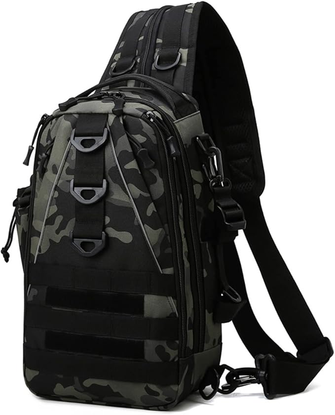 Tactical Backpack for Men Multifunctional Waist Chest Bag Sport Travel Bags Backpack for Men(2)