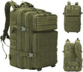 Compatible For 50L Tactical Backpack Men's Travel Large Capacity Rucksacks Men Outdoor Sports Multi-functional Bags(B090-GREEN)