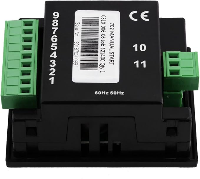 FTVOGUE Manual Start Generator Controller Board Panel DSE702 Module