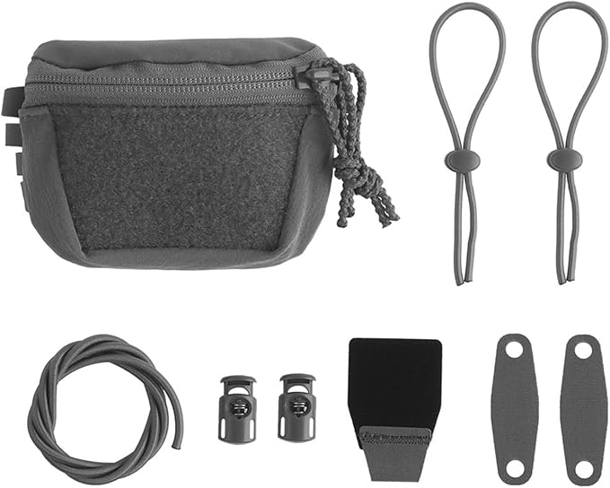 Multi Functional Helmet Battery Pack Airsoft Helmet Weight Pack Balance Retention Anchoring Integrated Node Pocket Universal Rear Bag Tactical Accessories Storage