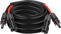 8AWG Solar Cable - 10FT Solar Panel Extension Cord 8 Gauge PV Wire with Flame Retardant Protective Sleeving Female &amp Male Waterproof Connector for RV Photovoltaic Systems Solar Panels (10 Feet)