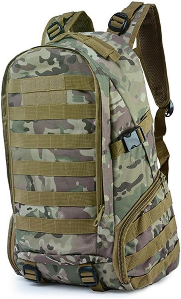 Military Tactical Backpack for Men Hiking Day Pack Molle Army Assault Pack Rucksack Bag(CP)