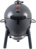 Char-Griller® AKORN® Jr. Portable Kamado Charcoal Grill and Smoker with Cast Iron Grates and Locking Lid with 155 Cooking Square Inches in Ash Model E86714