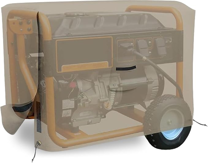 Covers &amp all Outdoor Generator Cover 12 Oz Waterproof UV &amp Weather Resistant Universal Portable Equipment Machinery Storage Protector with Air Vents Velcro &amp Drawstrings (26L x 20W x 2