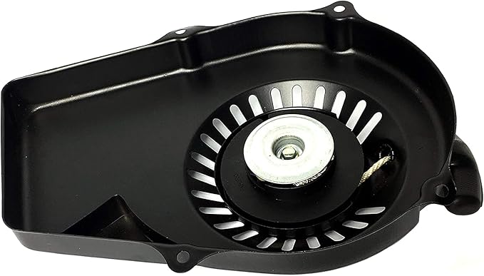 Recoil Starter for Tail Gator 63025 63024 &amp Storm CAT 63CC 2HP 800 900W 60338 66619 69381 For Pulsar PG1202S &amp 2HP 2-Stroke 64CC Gas Generator with handle &amp rope replacement