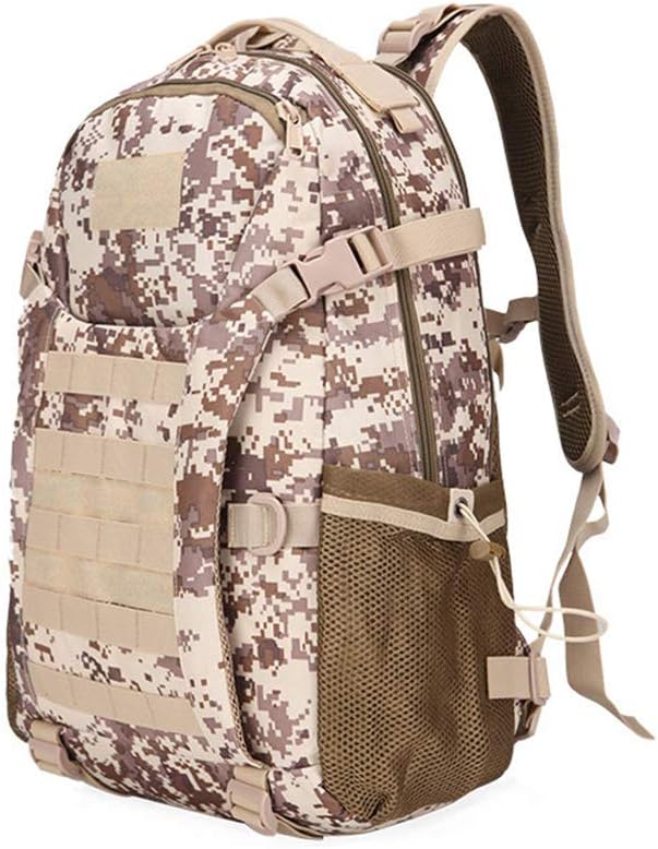 Outdoor Sports Pack Hiking Bag Tactical Rucksack Camo Knapsack Combat Camouflage Tactical Molle 30L Backpack - DD