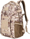 Outdoor Sports Pack Hiking Bag Tactical Rucksack Camo Knapsack Combat Camouflage Tactical Molle 30L Backpack - DD