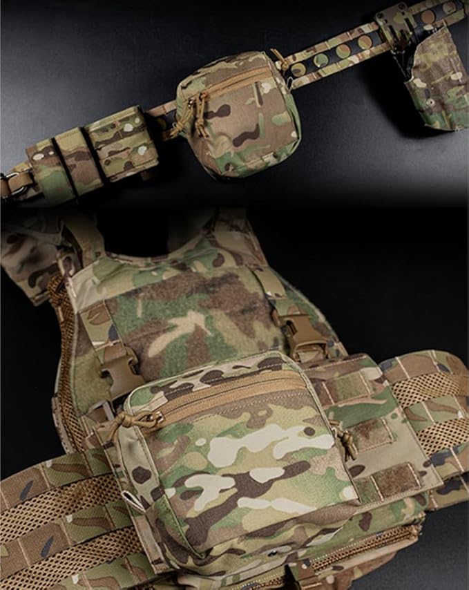 GP MOLLE Tactical Storage PouchMultifunction Military Outdoor Hunting Airsoft Paintball Shooting Tool Admin EDC Waist Bag Accessory