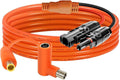Solar Connector to DC 8mm Adapter Cable 10FT 12AWG + 14AWG Tinned Copper Wire with DC7909 to DC8020 Adapter Heavy Duty Charging Cable for Portable Power Station RV Outdoor Camping