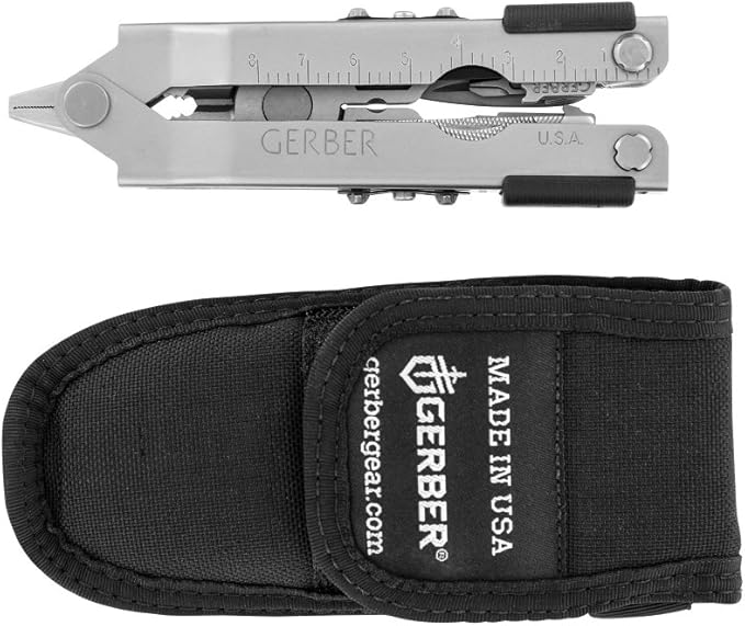 Gerber Gear MP600 Pro Scout Multi-Plier - Multitool with 13 Tools Including Needlenose Pliers - Premium Multipurpose Tool - 47563N