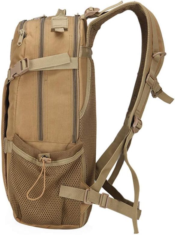 Outdoor Sports Pack Hiking Bag Tactical Rucksack Camo Knapsack Combat Camouflage Tactical Molle 30L Backpack - ACU
