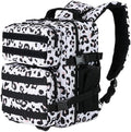 Jungle Leopard 9L Tactical Backpack for Men and Women Gym Outdoor Bag Travel Hiking Rucksack with Bottle Holder(Pattern)