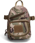 Outdoor Tactical Backpack Chest Sling Bag Military Sport Bag Pack Sling Shoulder Backpack Daypack (CP Camouflage)