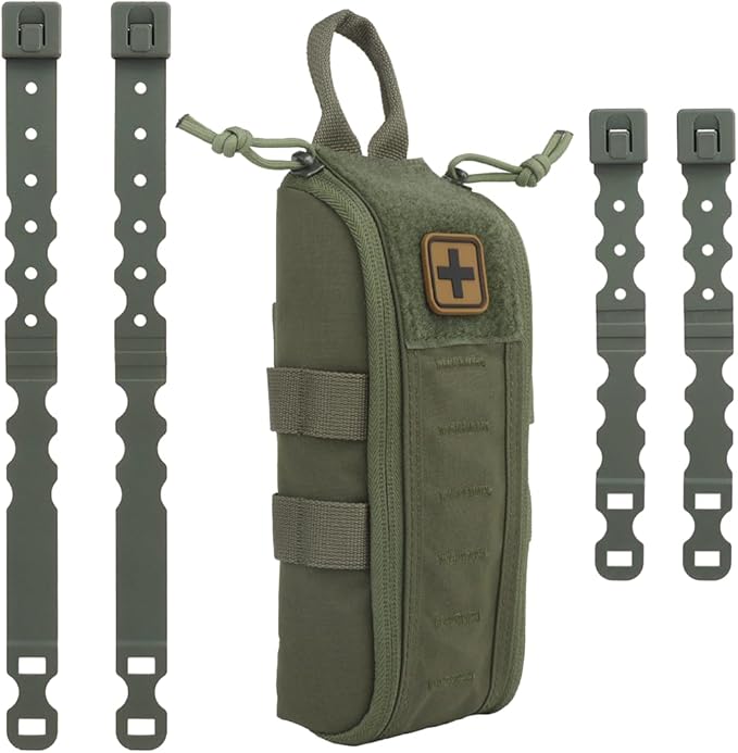 Quick Release Tactical MOLLE IFAK PouchMedical Emergency Airsoft First Aid Kits/EMT BagFor Outdoor Sport Hunting Airsoft