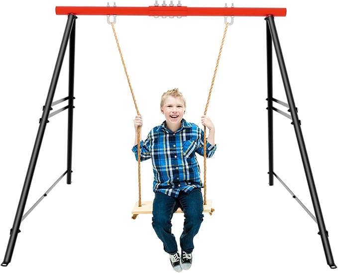 Swing Stand Frame Heavy Duty 550lbs Capacity Hammock Stand for Backyard Patio Garden(Swing NOT Included)