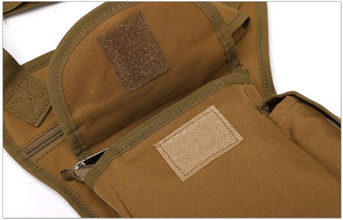 Outdoor Sports Hiking Versipack Camouflage Bag Tactical Leg Pack - Tan