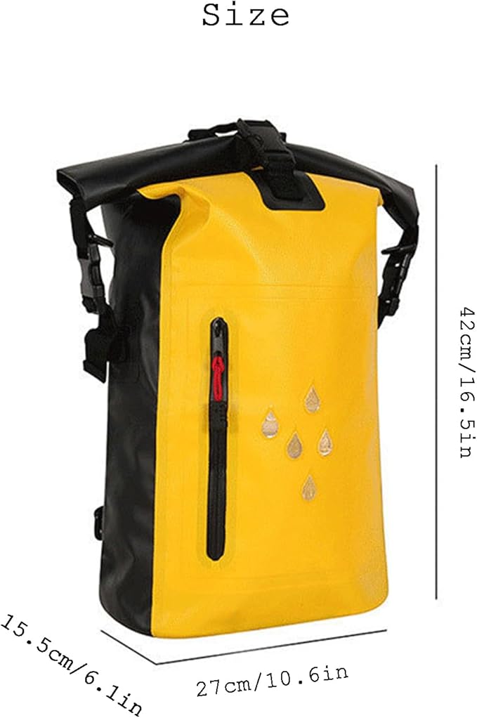 Waterproof Dry Bags Heavy Duty Roll Top Floating Backpack for Men Women for Kayaking Surfing Hiking