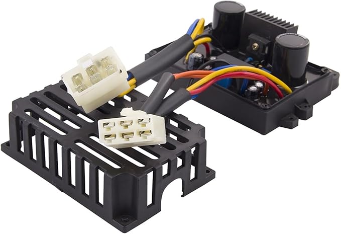 Automatic Voltage Regulator 5KW 8KW Welding Automatic Voltage Regulator AVR 5K25DH-12 Gasoline Genset Dual use Generator Parts 12 Wires(12 Wires)