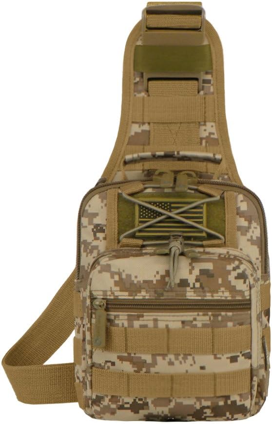 East West U.S.A RTC517 Tactical Sling Chest Utility Shoulder Bag