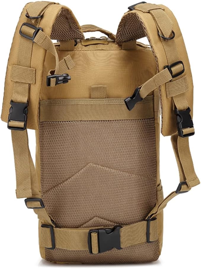 Magik 30L Military Tactical Bag Camping Outdoor EDC Travel Rucksack Hiking Backpack (Khaki)