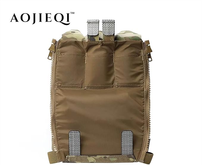 Emersongear FRO V5 Vest Back Panel Banger Backpack Zip On Bag Magazine Pouch (Multicolor)