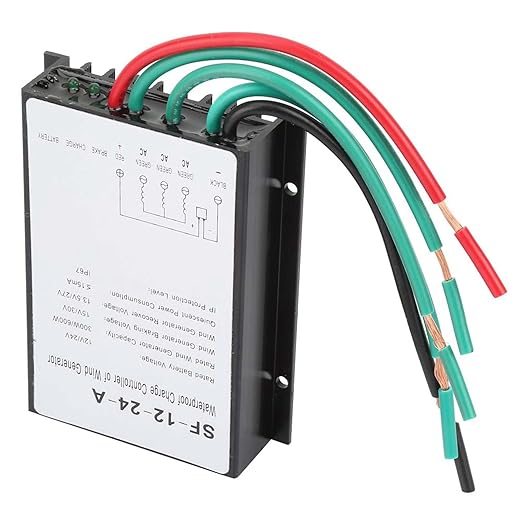 Wind Turbine Controller 12V/24V 300W/600W Wind Turbine Generator Regulator Battery Charging Regulator