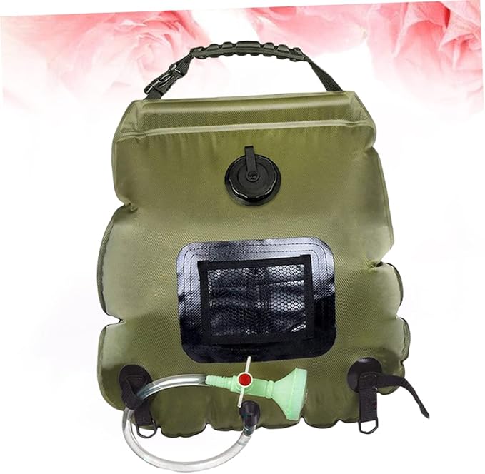 Portable Solar Water Bag 20l Hiking Shower Bag for Camping Beach Outdoor Travel