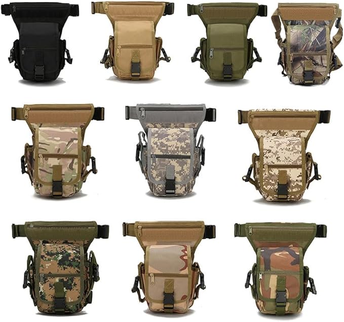 Outdoor Sports Hiking Versipack Camouflage Bag Tactical Leg Pack - Tree Medium