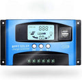 SolaMr Solar Charge Controller 40AMP Solar Panel Battery Regulator 12V/24V Auto with LCD Display Dual 5V USB Adjustable Parameter Fits for OpenAGMGel Lead Acid Batteries (40A)