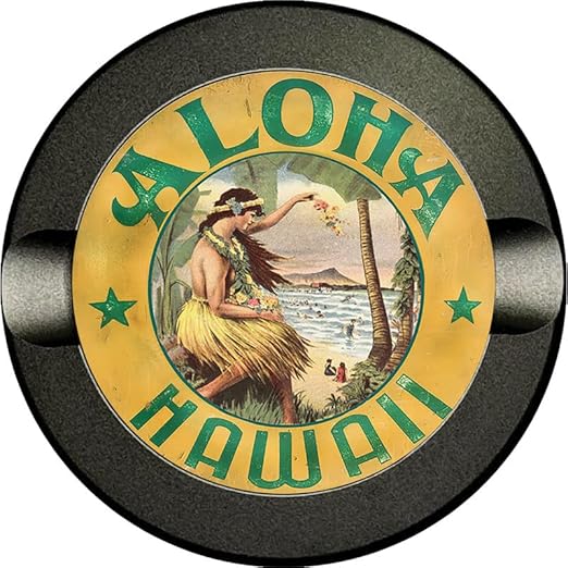 Metal Zyn Container - Metal Zyn Holder - Zyn Metal Can - Metal Container for Zyn Holder - Metal Zyn Pouch Cans - Smell Proof Container for Zyn - Metal Zyn Pouch - Aloha Hawaii Flower Necklace