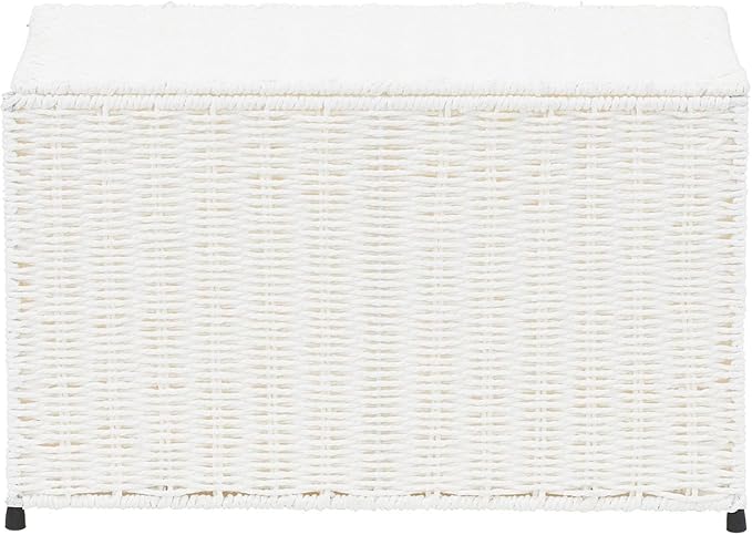 Household Essentials Paper Rope Woven Sturge Chest Small Arctic White
