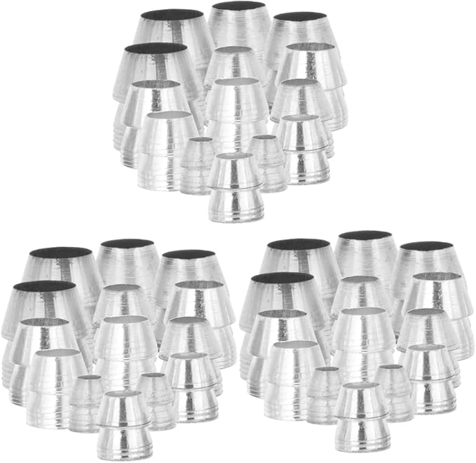 TEHAUX 42pcs Metal Wedge for Axe and Hammer Handles Durable Wedges for Secure Installation Prevents Tool Loosening and Enhances Safety During Use