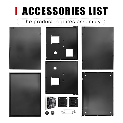 Lockable Generator Box for Outside/RV/Truck/Trailer Outdoor Generator Shed Storage Box Quiet Enclosure (30x22x24)