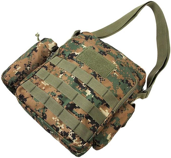 Sunnystacticalgear Outdoor Sports Hiking Sling Pack Camouflage Tactical Molle Shoulder Bag - DW