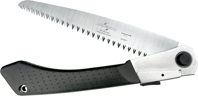 Jameson SB-8TE-FPKG Folding Pruning Saw with Sheath 8 inch