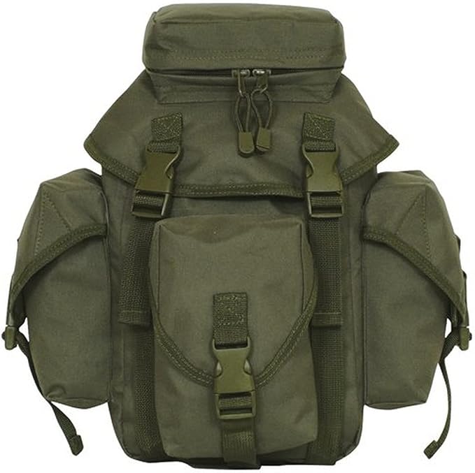 FOX OUTDOOR PRODUCTS Recon Butt Pack | 15x15x8 Modular Tactical Waist Bag w/ 3 External Pockets QR Buckles Lined Interior