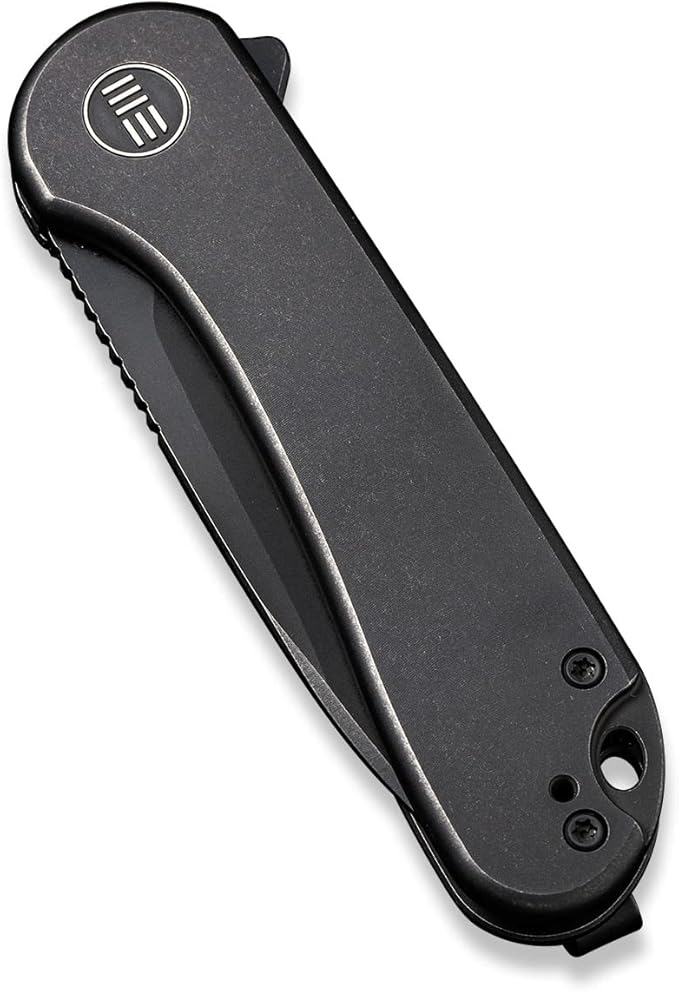 WE Knife Elementum 18062X-3 Black 20CV Stainless Steel and Black Titanium Pocket Knives WE18062X-3