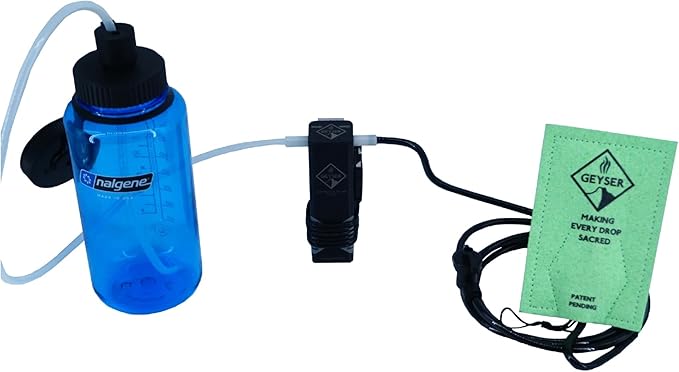Geyser System Portable Camping Shower &amp Cleaning Kit for Camping Backpacking Overlanding &amp Outdoor Recreation