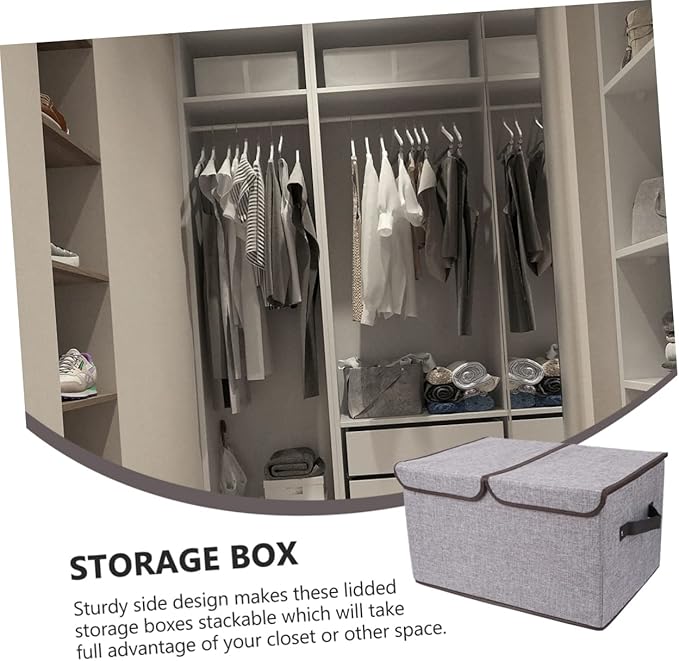 Foldable Fashion Storage Basket Woven Storage Bin Organizer Space-saving Design