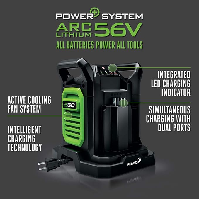 EGO POWER+ 56V 280W Dual Port Charger - CH2800D