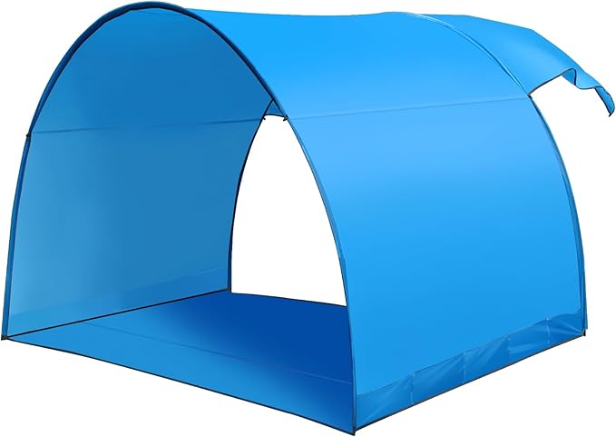Family Beach Tent Shelter with Floating Design Quick Setup &amp Stylish Look Perfect for 5-6 People Windproof Easy to Set-Up