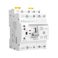 Mini ATS Automatic/Manual Transfer Switch 4P 63A AC110V Home Generator Manual Transfer for Uninterruptible Power Supply 3Phas Dual Power Electrical Selector Switch DIN Rail （G2R 4P 63A AC110V）