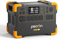 pecron Portable Power Station E2000LFP 1920Wh LiFePO4 Battery Backup 5X2000W AC Outlets Expandable to 8064Wh 1200W Max Solar Input Backup Power for Outdoors Camping Fishing Emergency