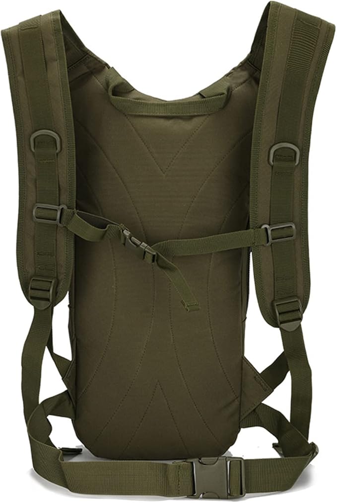 liuwei Military Molle Tactical BackpackOutdoor Travel 15L Waterproof Oxford MOLLE Army Backpack Breathable daypack Bag for Climbing Trekking Hiking SportsKhaki
