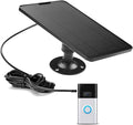 Solar Charger for Video Doorbell (2nd Generation - 2020 Release) Black