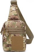 Tactical Concealed Crossbody Gun Bag Shoulder Chest Pack Outdoor Hiking Hunting Camping Chest Bag With Gun Holster